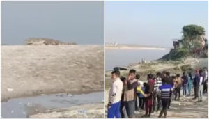 Rani Ghat crocodile seen