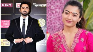 Ayushmann Khurrana and Rashmika Mandana