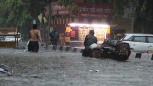 Heavy rainfall