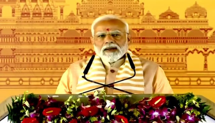 डबल इंजन सरकार की बदौलत 7 साल में UP का माहौल बदला : लखनऊ में PM नरेंद्र मोदी