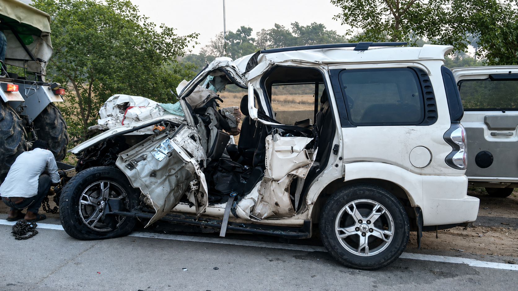 Road Accident in Mau